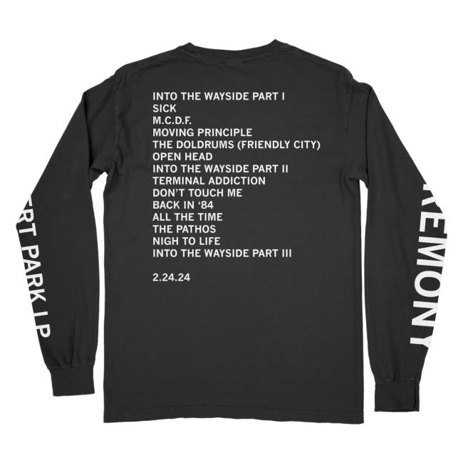 Official Ceremony Band Merch Ceremony Rohnert Park Long Sleeve Official Ceremony Band Merch Ceremony Rohnert Park Long Sleeve