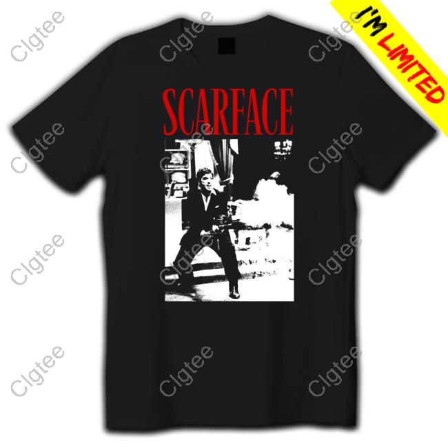 Boohoo Scarface Fire Scene License Oversized Black T-Shirts Boohoo Scarface Fire Scene License Oversized Black T-Shirts
